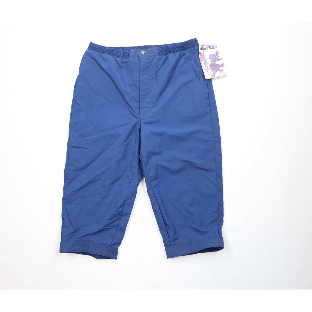 Deadstock Vtg 70s 80s LL Bean Mens Large Cuffed Rain Capris Knickers Pants USA